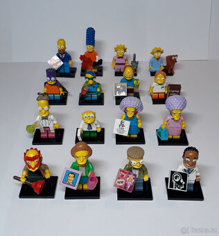 Lego Minifigurky The Simpsons 1.+2. série KOMPLET - 4