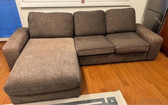 Brown sofa 28590 - 4