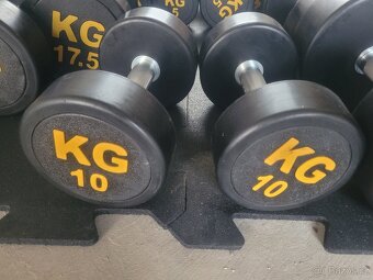 Jednoruční činky pogumované 2,5-60kg - 4