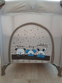 Cestovní postýlka s polohováním + cestovní matrace - 4