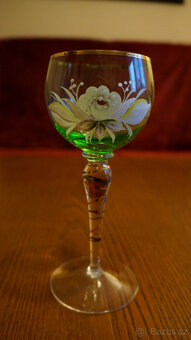 Skleničky na víno zdobené - 4
