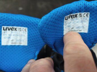Pracovní kotníkové boty Uvex - 4