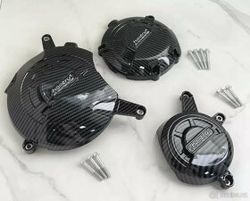 Ochranné carbon kryty motoru díly honda CB 1000R SC60 - 4