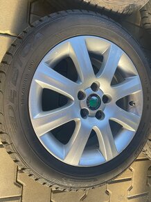 Alu kola 15 originál Škoda Fabia, nové letní pneu 195/55/15 - 4
