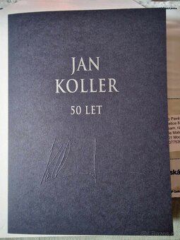 Jan Koller 50 - 1x bankovka + 2x grafický list - 4