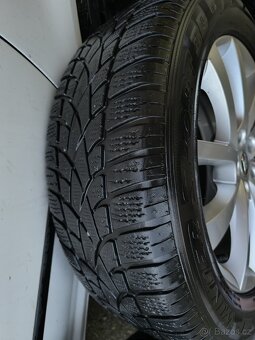 Originál ALU kola Škoda Elbrus 7Jx18", TPMS, 5x112, pneu - 4