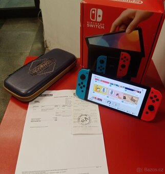 Nintendo Switch Oled záruka do 12/2025 - 4