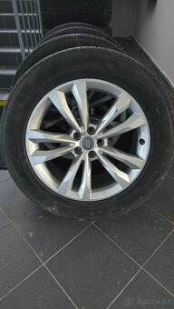 Sada originál alu kol Audi Q7 255/55 R19 - 4