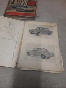 Prodám návody Fiat 125p,prospekt Renault, tab.Porsche - 4