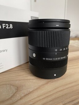 Sigma 18-50 mm f/2,8 DC DN pro Fujifilm X - 4