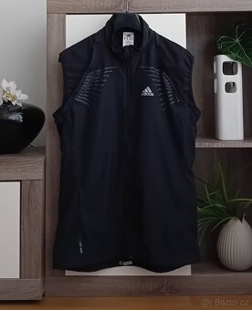 Adidas pánská sportovní bunda + vesta 2v1 vel. M - 4