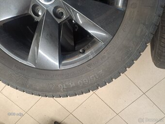 ZIMNÍ - Škoda Karoq - originální ALU disky 5x112 R16 - 4
