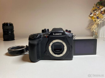 Panasonic Lumix GH5 II – JAKO NOVÝ + Speedbooster EF-M2 - 4