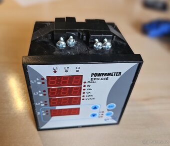 Wattmeter a elektroměr EPR-04S - 4
