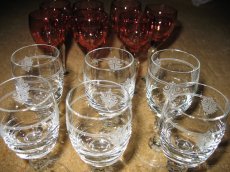 Sklenice nápojové - různé (na víno i alkohol) - 4