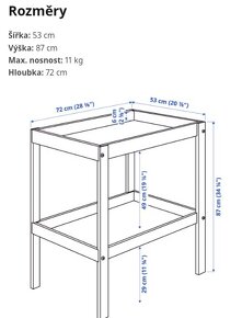 Přebalovací pult IKEA - 4