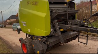 Balíkovač lis na guľaté balíky claas variant 360 - 4