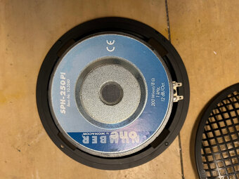 Monacor HIFI Wofer SP-H250PI 200W max/8 OHM 1 kHz, 12 db /o - 4