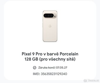 Rozbalený Google Pixel 9 Pro 128gb Porcelain - 4