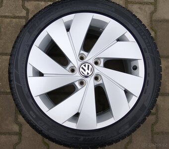 Zimní alu disky originální VW Golf VIII 5x112 R17 - 4