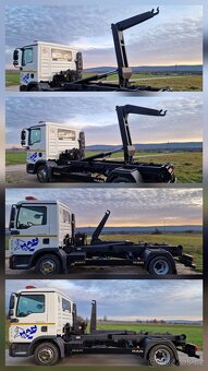 MAN TGL 8.180 HÁKOVÝ NOSIČ KONTAJNEROV EURO-5 - 4