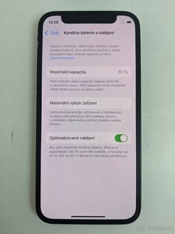 iPhone 12 mini 64gb black. Záruka 6 měsíců. - 4