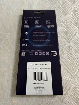 Ochranný kryt MagCase iPhone 16 Pro Max | grafitový - 4