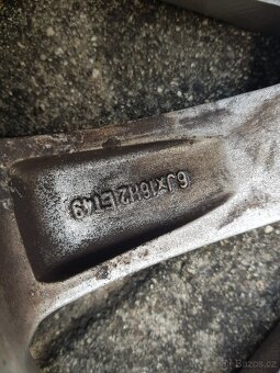 Opel  ALU disky 6,5- 16 ET 49 - 4