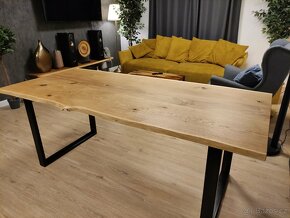 Nový jídelní stůl z dubového masivu - 4