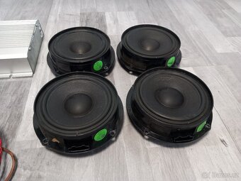 Repro sound system Škoda, Volkswagen, originál set - 4