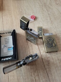 Zapalovač Zippo + další 3 ks - 4