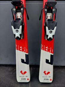 Lyže ROSSIGNOL HERO, 120 cm + lyžáky SALOMON - 4