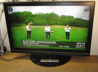 LCD televize 107 cm JVC 42 palců, nemá DVBT2 - 4