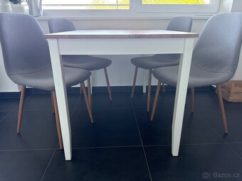 Jídelní stůl IKEA + 4 židle Jysk - 4