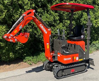 Minibagr CR13OH - tříválec yanmar (kubota) 1300 kg - 4