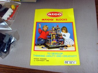 Nepoužitá stavebnice-ATCO 8014-Space adventure. - 4