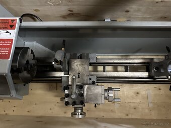 Soustruh stolní na kov 1100W 220x750mm Mini soustruh - 4