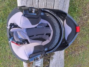 Helma, Motorka,HJC,výklopka,pinlok,zatmavovací clona - 4