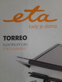 Elektrický kontaktní gril Eta - 4