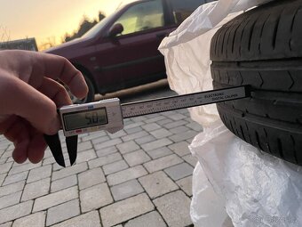 Disky+letné pneu Continental 195/65r15 - 4