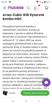 Kytarové kombo , zesilovač - 4