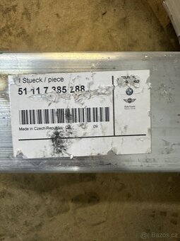 Výstuha předního nárazníku BMW G30, číslo dílu 51117385288 - 4