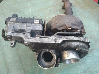 Turbo s řídící jednotkou na Mercedes Benz W211 - 4