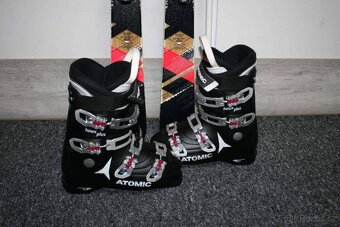 dámske lyže Wedze drevene jadro 156 cm - 4