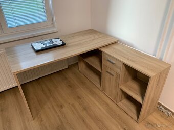 Rohový psací stůl (Asko) - 4