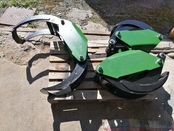 Prodám drapák na kulatinu, nekonečný rotátor, hák, vidle - 4