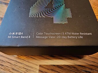 Prodám chytrý náramek Mi Smart Band 4 - 4
