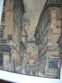 velmi starý obraz - Praha 1896 - 4