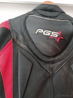 Dvoudílná kožená kombinéza Padana - 4