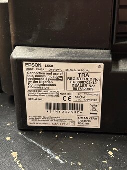 Tiskarna epson l550 - 4